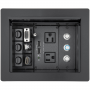 Extron Contact Closure Remote with 3 LED Switches Cable Cubby AVEdge