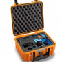 B&W outdoor.cases 1000 for GoPro Hero 9/10 bundle Orange