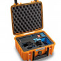B&W outdoor.cases 3000 for 1x GoPro Hero 9/10 bundle Orange
