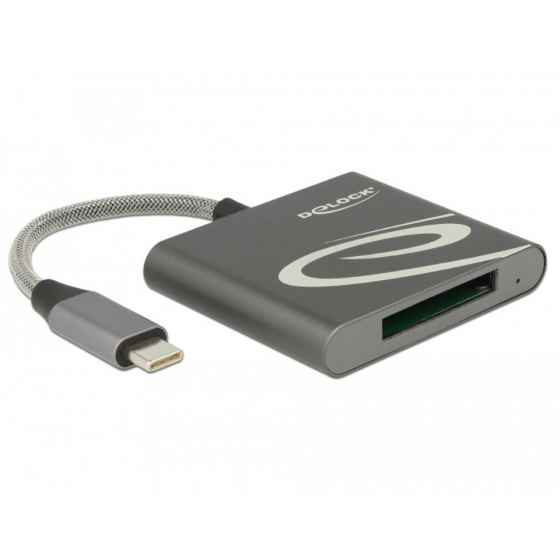 Delock Lecteur de carte USB-C pour cartes de mémoire XQD 2.0