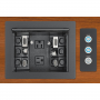 Extron Contact Closure Remote with Three LED Switches