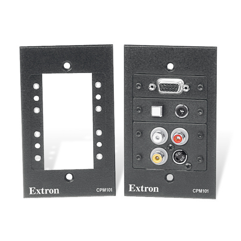 Extron One-Gang MAAP Mounting Frame - Black