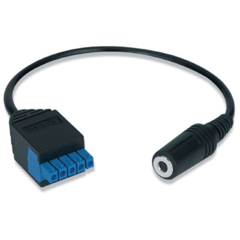 Extron Captive Screw to Mini Stereo Adapter Cable (15 cm)