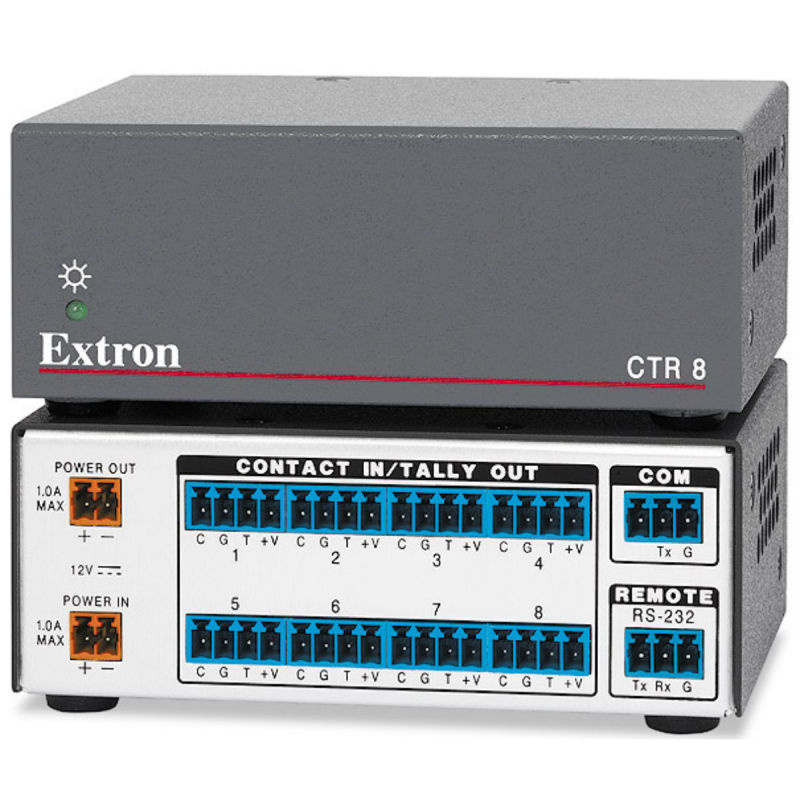 Extron Contact closure to RS-232 Converter for Extron switchers