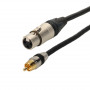 Cordon XLR 3b/ RCA FM 2m