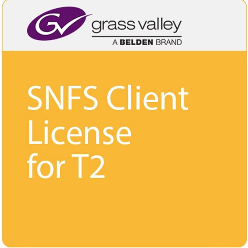 Grass Valley SNFS client license for T2