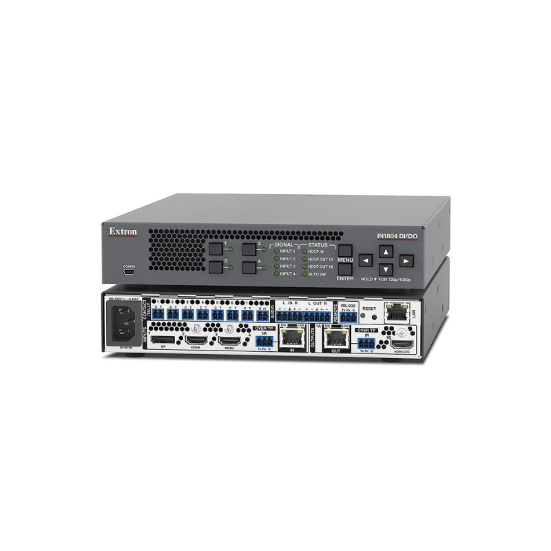 Extron Four Input 4K/60 Seamless Switcher with DTP2 output
