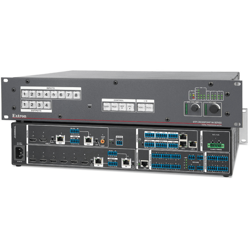 Extron 8x4 Scaling Matrix Switchers DTP Extension&Control 100W Licens