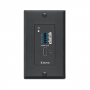 Extron DTP Receiver for HDMI - Decorator-Style Wallplate, Black 70 m