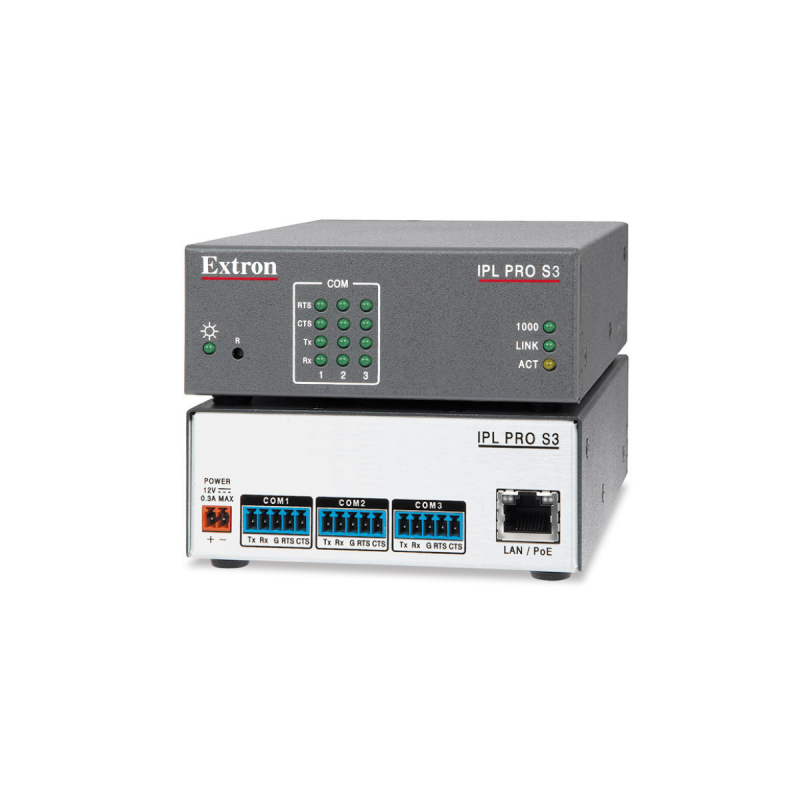Extron Three Serial Port IP Link® Pro Control Processor