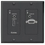 Extron  2 Input DTP Transmitter for HDMI & VGA Black 100 m