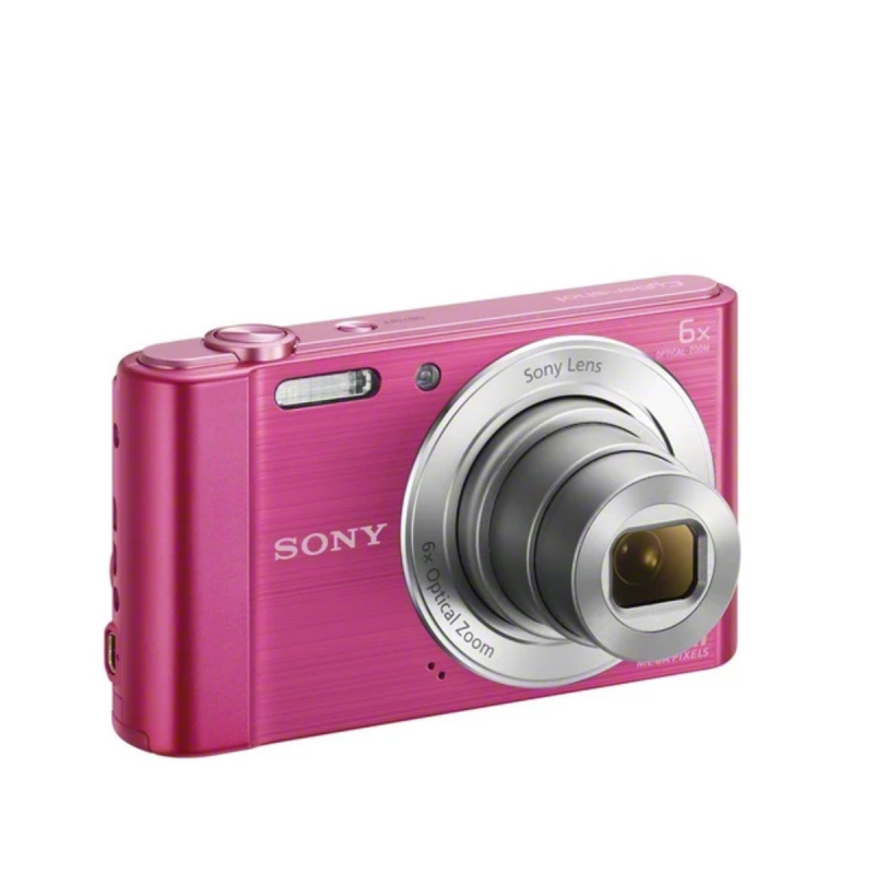 Sony compact W810 rose/Capteur CCD HAD 1/2,3''20MP/6x/Batterie NPBN1