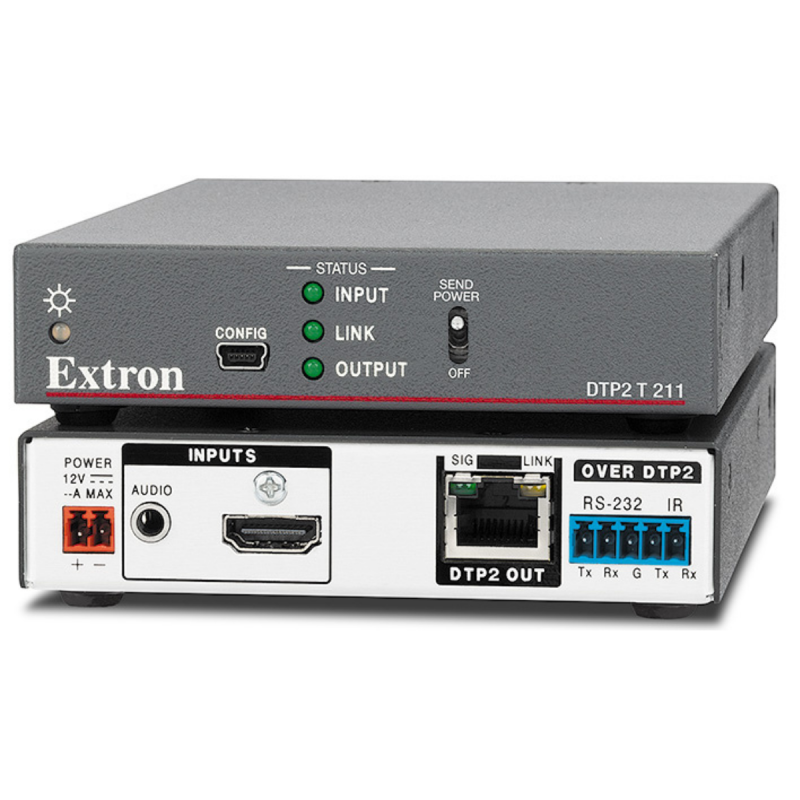 Extron HDMI 4K/60 DTP2 Transmitter with Audio Embedding