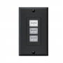 Extron eBUS Button Panel with 3 Buttons - Decorator-Style Wallplate