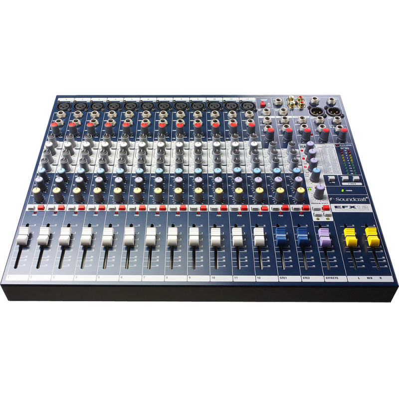 Soundcraft RW5759EU Console EFX12 - 12 mono / 2 stéréo Effets Lexicon