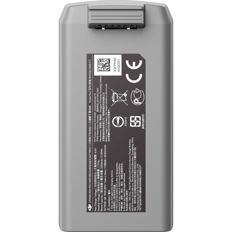 DJI Batterie intelligente 2250 mAh pour DJI Mini 2 et Mini SE