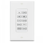 Extron eBUS Button Panel with 10 Buttons - Decorator-Style Wallplate