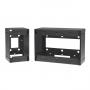 Extron Three US gang external wall box: black