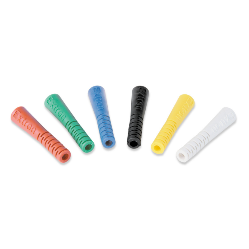 Extron Strain Reliefs for MHR Crimp Connectors - Assorted Colors x 50