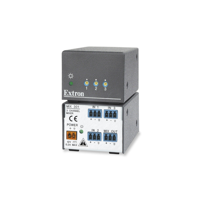 Extron Three Channel Line Level Mixer