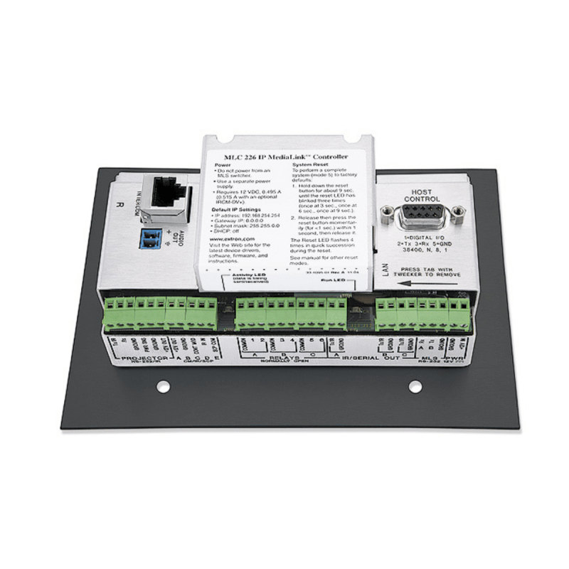 Extron Enhanced MediaLink® Controller with Ethernet Control