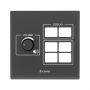 Extron Six button bezel kit w/ buttons for MLC 62 D