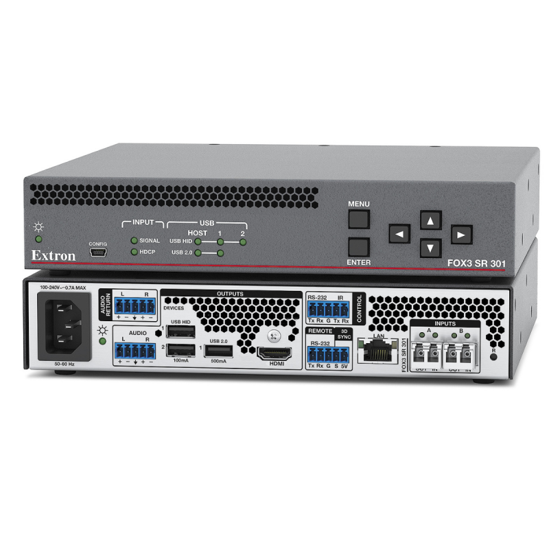 Extron Lossless 4K/60 Scaling Receiver - Multimode