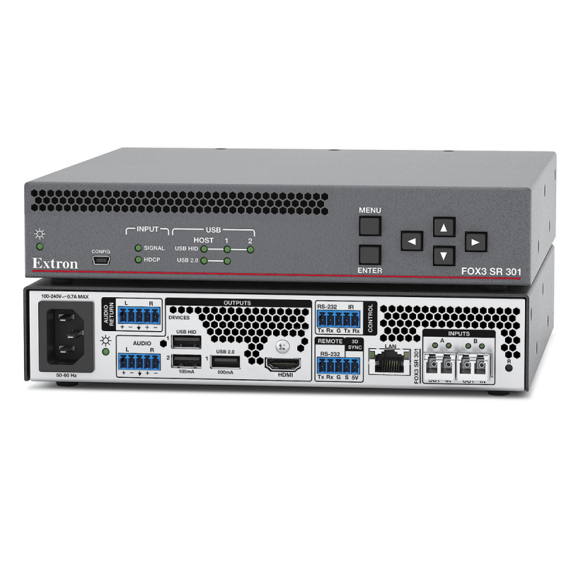 Extron Uncompressed 4K/60 Scaling Receiver - Singlemode