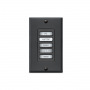 Extron Network Button Panel with 5 Buttons Decorator-Style Wallplate