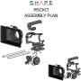 Shape kit avec mattebox follow focus pour Canon R5C R5 & R6