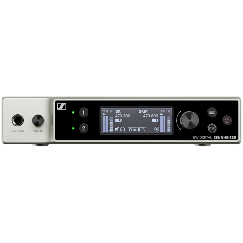 Sennheiser EW-DX Récepteur non Dante® demi-rack 1785,2-1799,8MHz