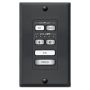 Extron Network Button Panel with 6 Buttons Decorator-Style Wallplate