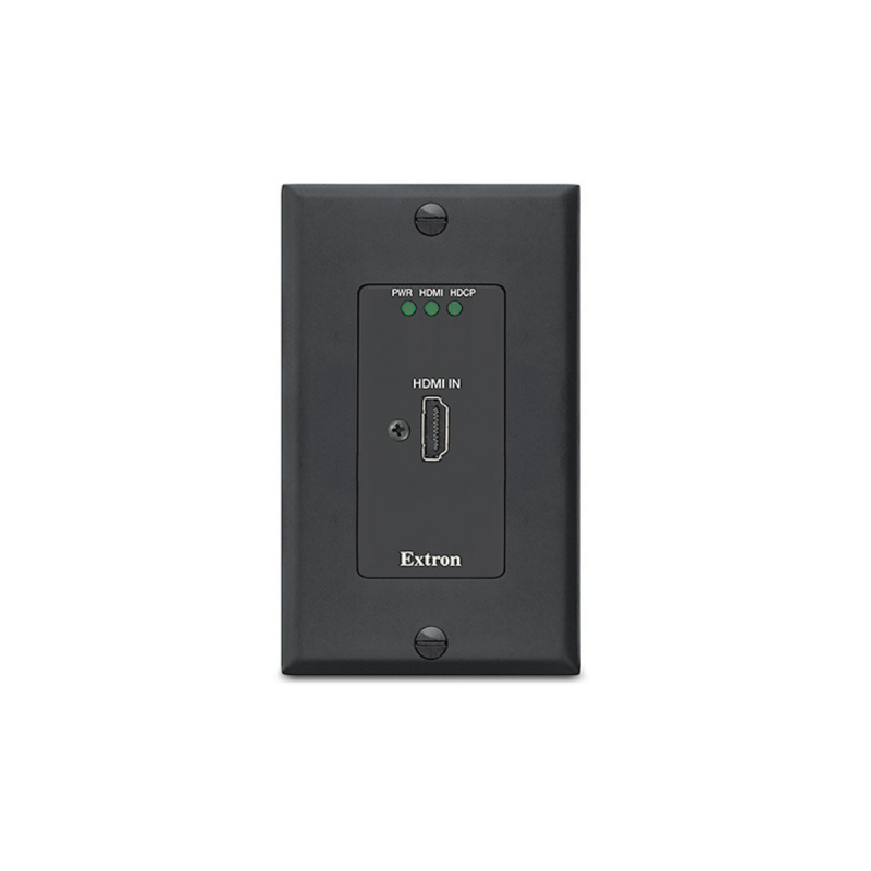 Extron XTP Transmitter for HDMI - Decorator-Style Wallplate - Black