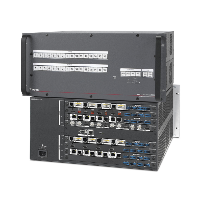 Extron Modular Digital Matrix Switchers from 4x4 to 16x16