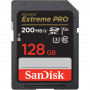 Sandisk Carte SDXC Extreme Pro 128GB 200/90 mb/s - V30 - Rescue P