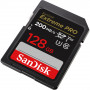 Sandisk Carte SDXC Extreme Pro 128GB 200/90 mb/s - V30 - Rescue P