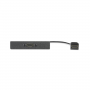 Extron Single Space AAP - Black: One HDMI Female to Female on Pigtail