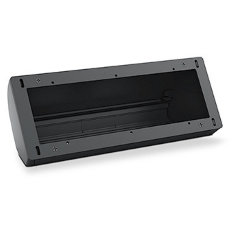 Extron Three-gang surface box: black