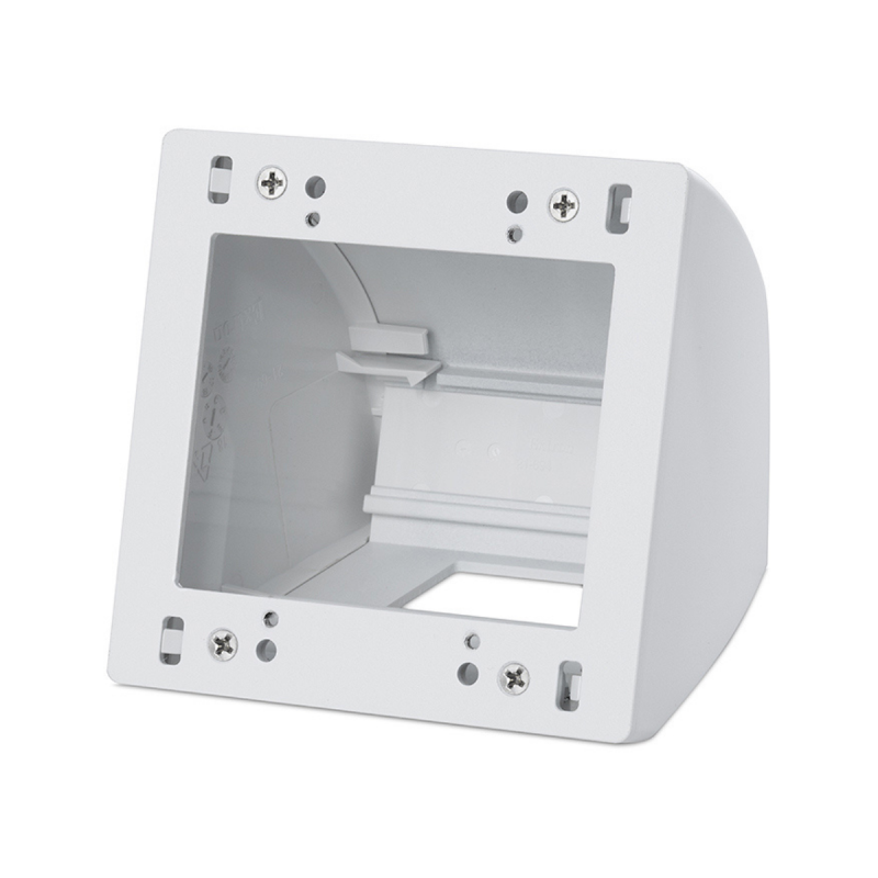 Extron Two US gang surface mount box: White