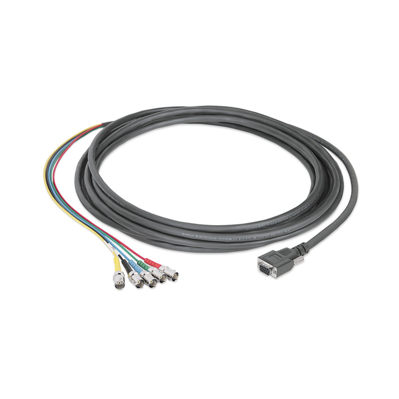 Extron VGA to 5-BNC MHR Cable 15 cm