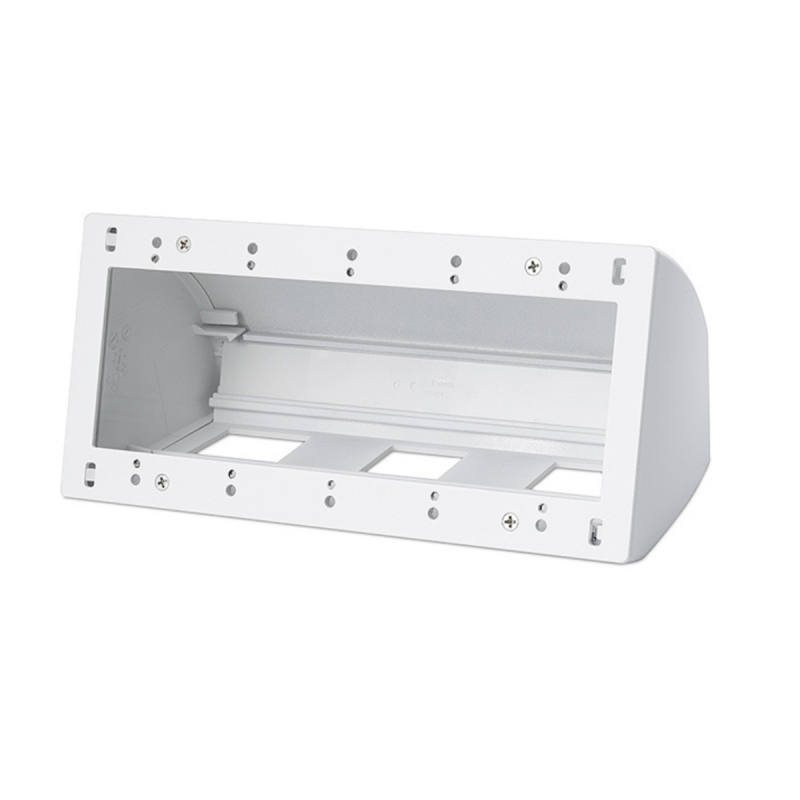 Extron Five US gang surface mount box: White