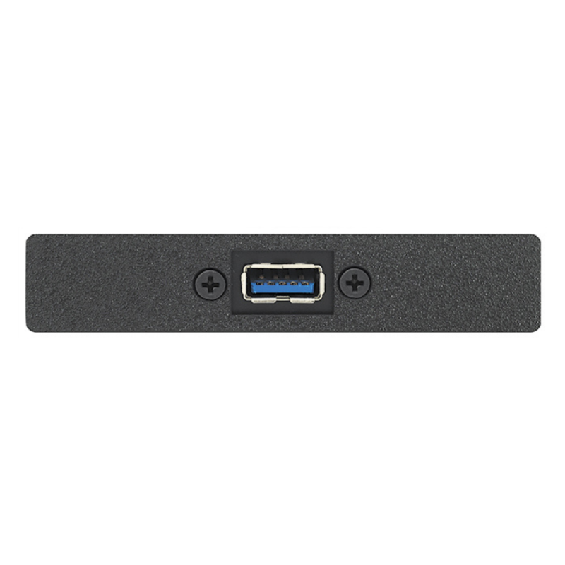 Extron One USB 3.2 Type-A F to USB Type-B F on Pigtail, Black, AAP