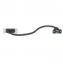 Extron One USB A F to USB B F on Pigtail -  Black
