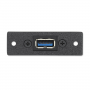 Extron One USB A F to USB B F on Pigtail -  Black