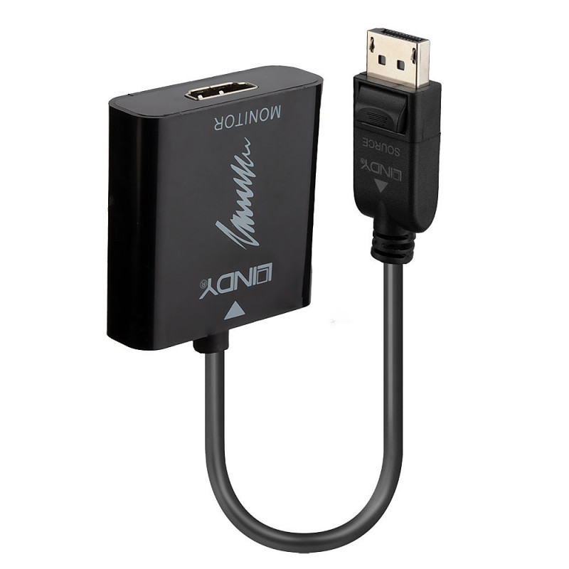 Lindy Convertisseur Actif DisplayPort 1.2 vers HDMI 18G