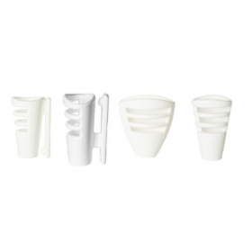 Hide a mic boîte de 4 supports blanc Cos11