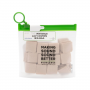 Bubblebee Sachet de 40 support moleskin pour micro cravate - Beige