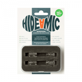 Hide a mic - Support cravate souple et flexible COS-11 (transparent)
