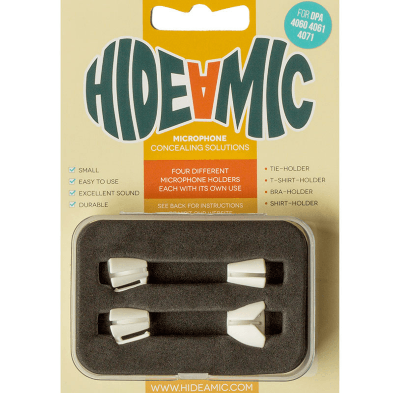 Hide a mic support soutien gorge blanc DPA (4060, 4061, 4071)