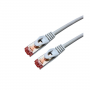 UPTEC Cat 6a SSTP LSOH BLANC Snagless avec fiche de test – 0.30m